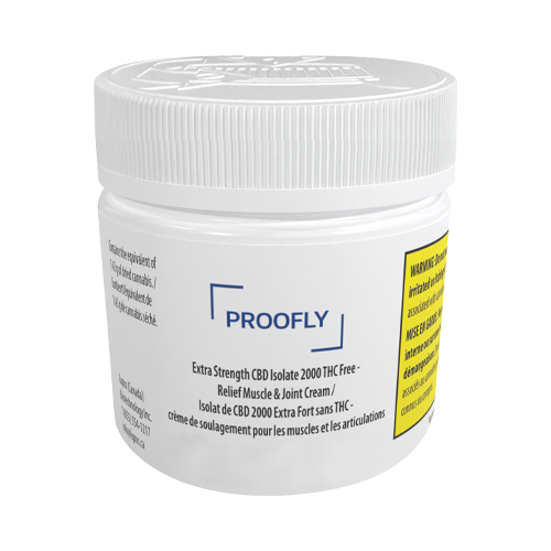 PROOFLY Extra Strength CBD Isolate Cream - PROOFLY Extra Strength CBD Isolate Cream