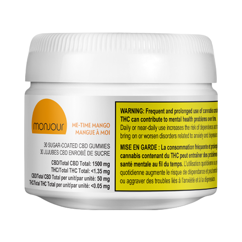 Monjour Me-Time Mango CBD Soft Chews - Monjour Me-Time Mango CBD Soft Chews