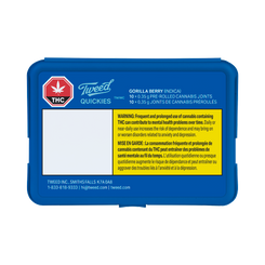 Link to Tweed Quickies Gorilla Berry Pre-Roll