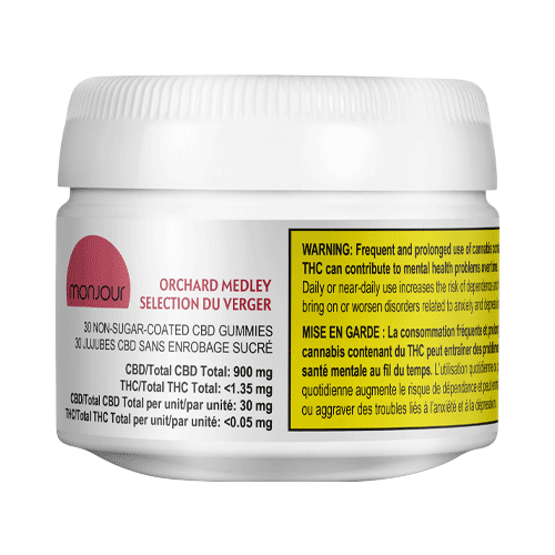 Monjour Orchard Medley CBD Assorted Soft Chews - Monjour Orchard Medley CBD Assorted Soft Chews