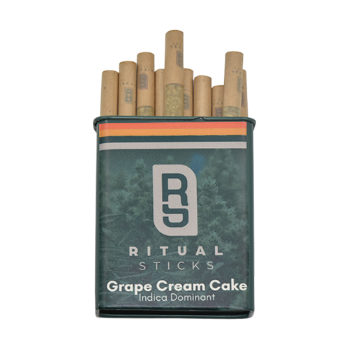 Ritual Sticks Grape Cream Cake Pre-Roll - Ritual Sticks Grape Cream Cake Pre-Roll