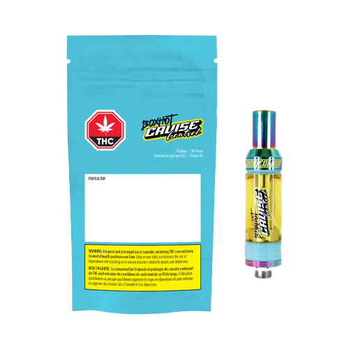 Cruise Control by BOXHOT Tropical Trip THC+CBD 510 Vape Cartridge - Cruise Control by BOXHOT Tropical Trip THC+CBD 510 Vape Cartridge