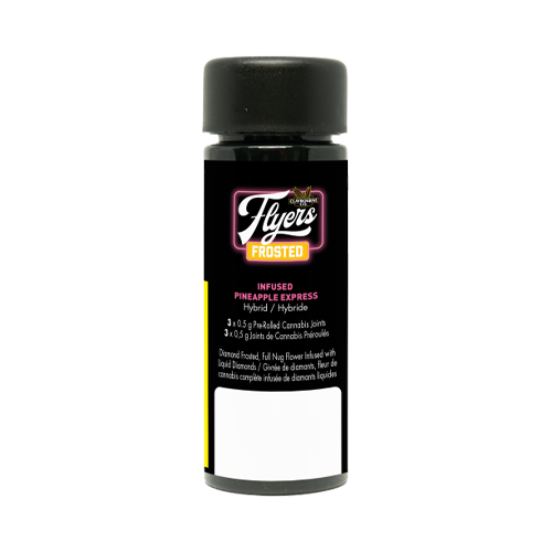Claybourne Frosted Flyers Pineapple Express Infused Pre-Roll - Claybourne Frosted Flyers Pineapple Express Infused Pre-Roll