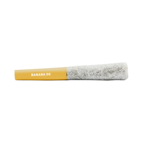Claybourne Frosted Flyers Banana OG Infused Pre-Roll - Claybourne Frosted Flyers Banana OG Infused Pre-Roll