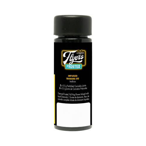 Claybourne Frosted Flyers Banana OG Infused Pre-Roll - Claybourne Frosted Flyers Banana OG Infused Pre-Roll