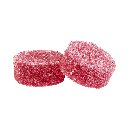 Edison Sonics Red Razz Chiller 1:1 CBD+THC Sativa Nano Soft Chews - Edison Sonics Red Razz Chiller 1:1 CBD+THC Sativa Nano Soft Chews