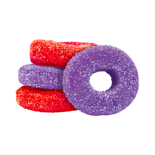 Olli Os Strawberry & Grape THC/CBC/CBD Soft Chews - Olli Os Strawberry & Grape THC/CBC/CBD Soft Chews