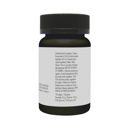 Tweed Mega Pack Balanced THC:CBD 1:1 Capsules - Tweed Mega Pack Balanced THC:CBD 1:1 Capsules