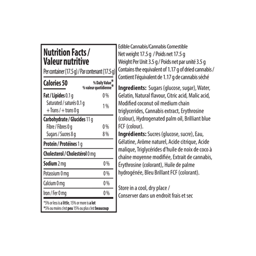 Pearls by grön Pomegranate 4:1 CBD/THC Soft Chews - Pearls by grön Pomegranate 4:1 CBD/THC Soft Chews