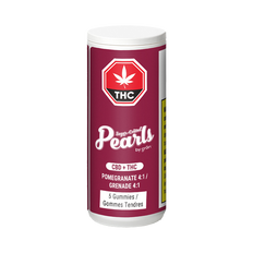 Link to Pearls by grön Pomegranate 4:1 CBD/THC Soft Chews