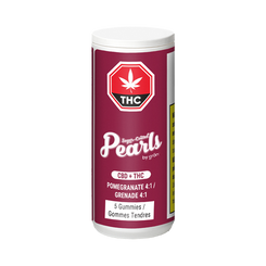 Link to Pearls by grön Pomegranate 4:1 CBD/THC Soft Chews