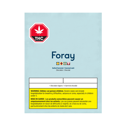 Foray Salted Caramel Chocolate Square - Foray Salted Caramel Chocolate Square