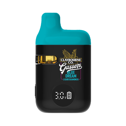 Claybourne Gassers Blue Dream Liquid Diamonds Disposable Vape - Claybourne Gassers Blue Dream Liquid Diamonds Disposable Vape
