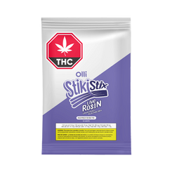 Link to Olli StikiStix Grandaddy Blackberry 100 THC Multipack Live Rosin Soft Chew