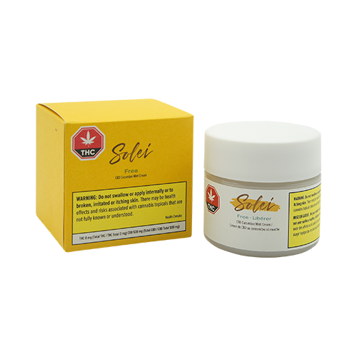 Solei Free Cucumber Mint Cream - Solei Free Cucumber Mint Cream