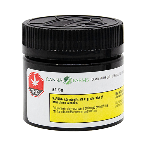 Canna Farms BC Kief - Canna Farms BC Kief