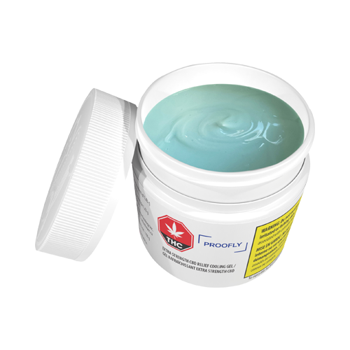 PROOFLY Extra Strength CBD Relief Cooling Gel - PROOFLY Extra Strength CBD Relief Cooling Gel