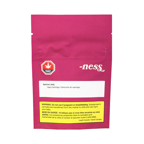 Ness Apricot Jelly 510 Vape Cartridge - Ness Apricot Jelly 510 Vape Cartridge