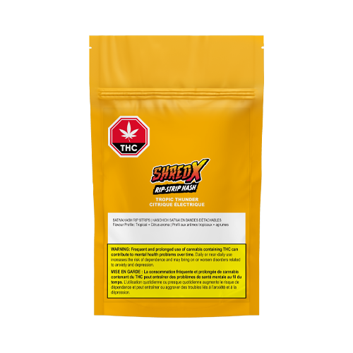 SHRED X Tropic Thunder Rip-Strips Hash - SHRED X Tropic Thunder Rip-Strips Hash